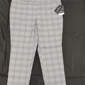 Counterparts Gray Plaid Skinny Pants